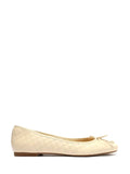 Sabrina Arezzo in Pelle Beige e Fiocco