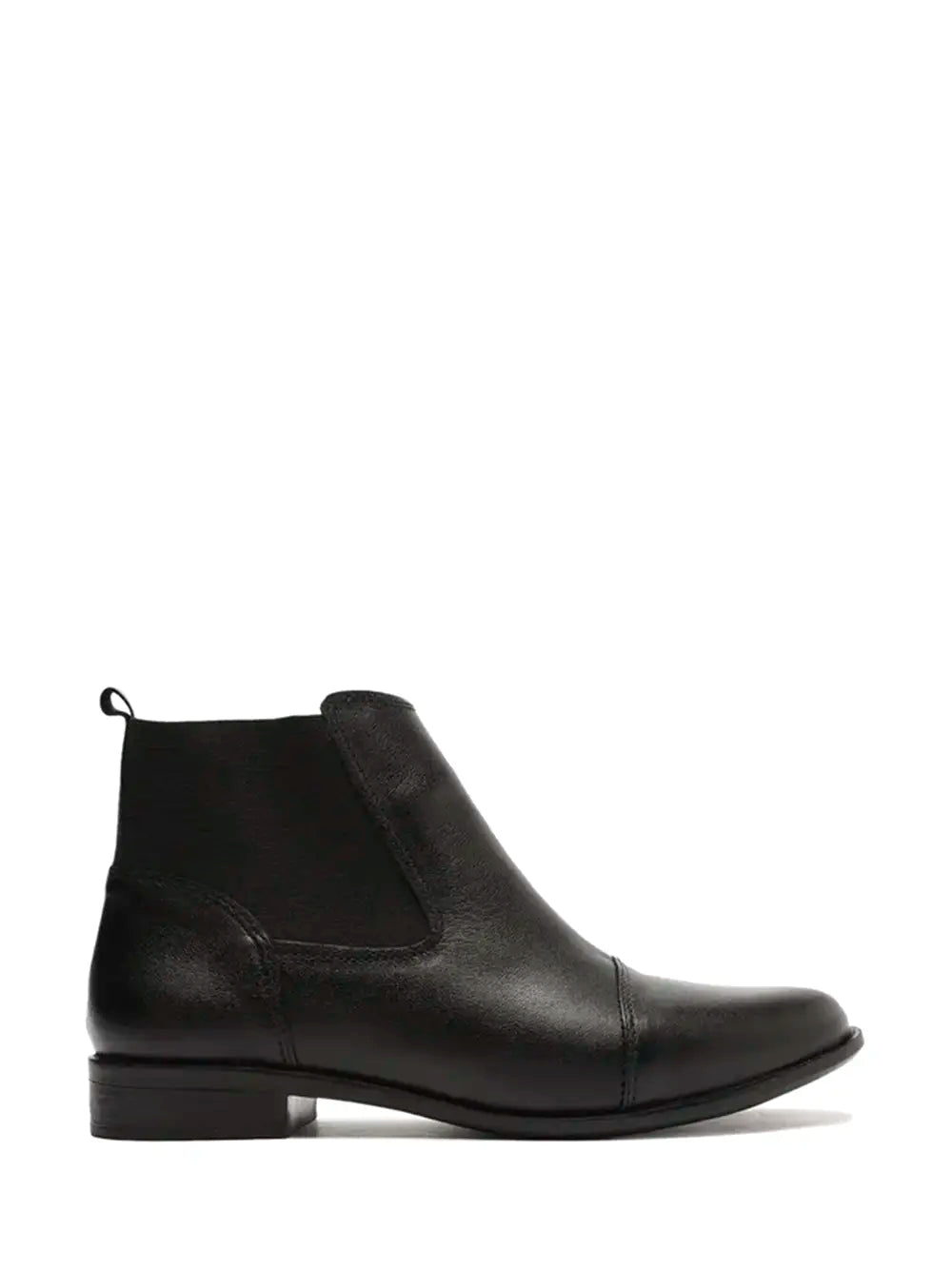Stivaletto Chelsea Arezzo Nero in Pelle