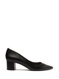 Décolleté Arezzo nere in pelle con punta affusolata