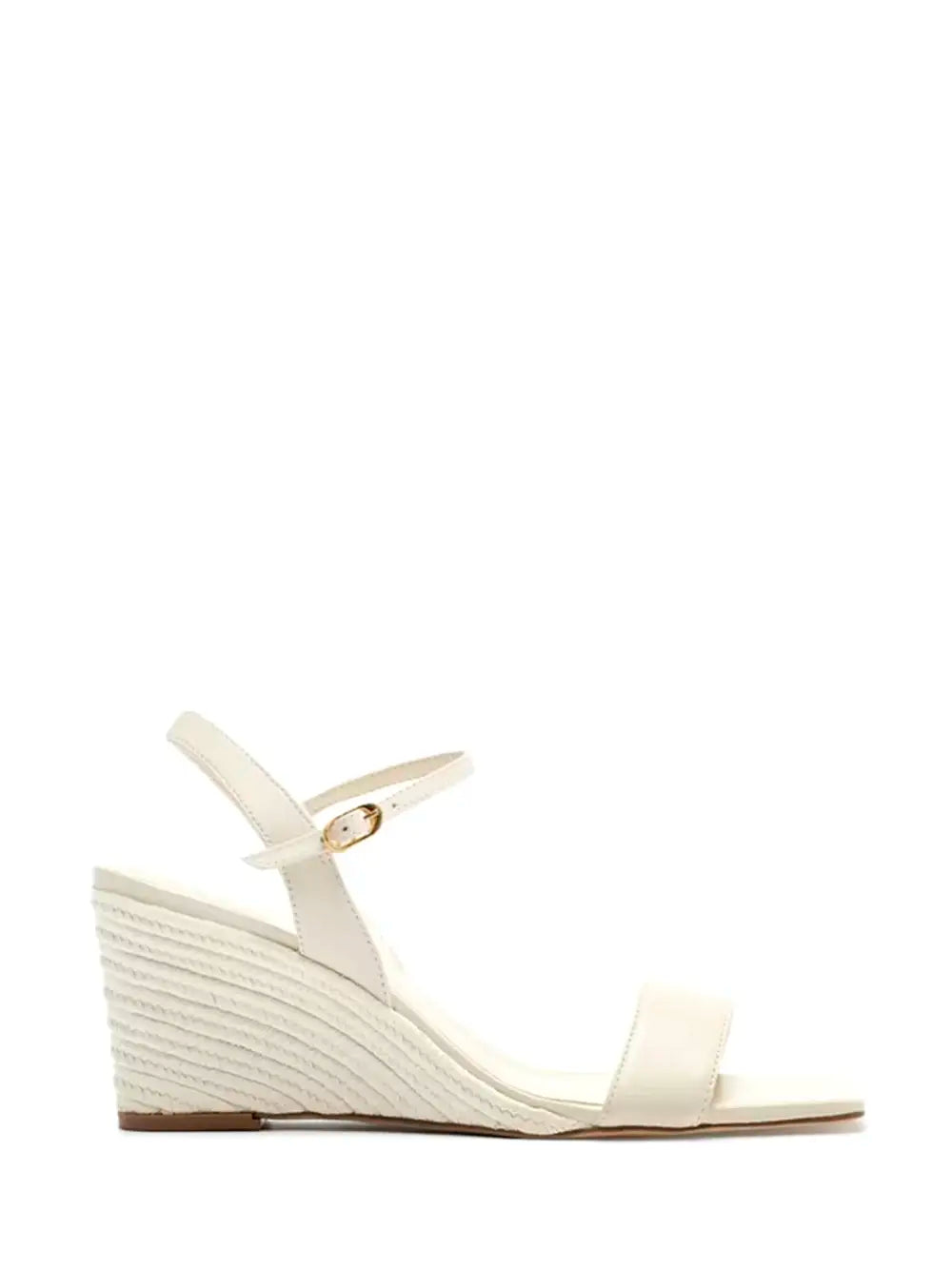 Sandalo Arezzo in Pelle Bianca con Fascia Unica