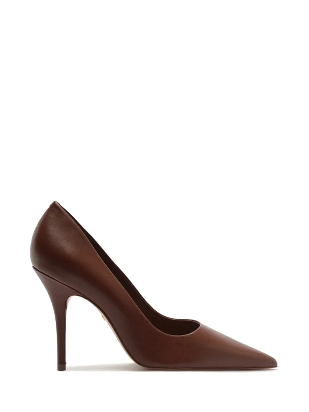 Scarpin Arezzo em Pele Castanha