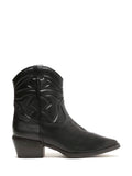Stivale Texano Arezzo Nero in Pelle