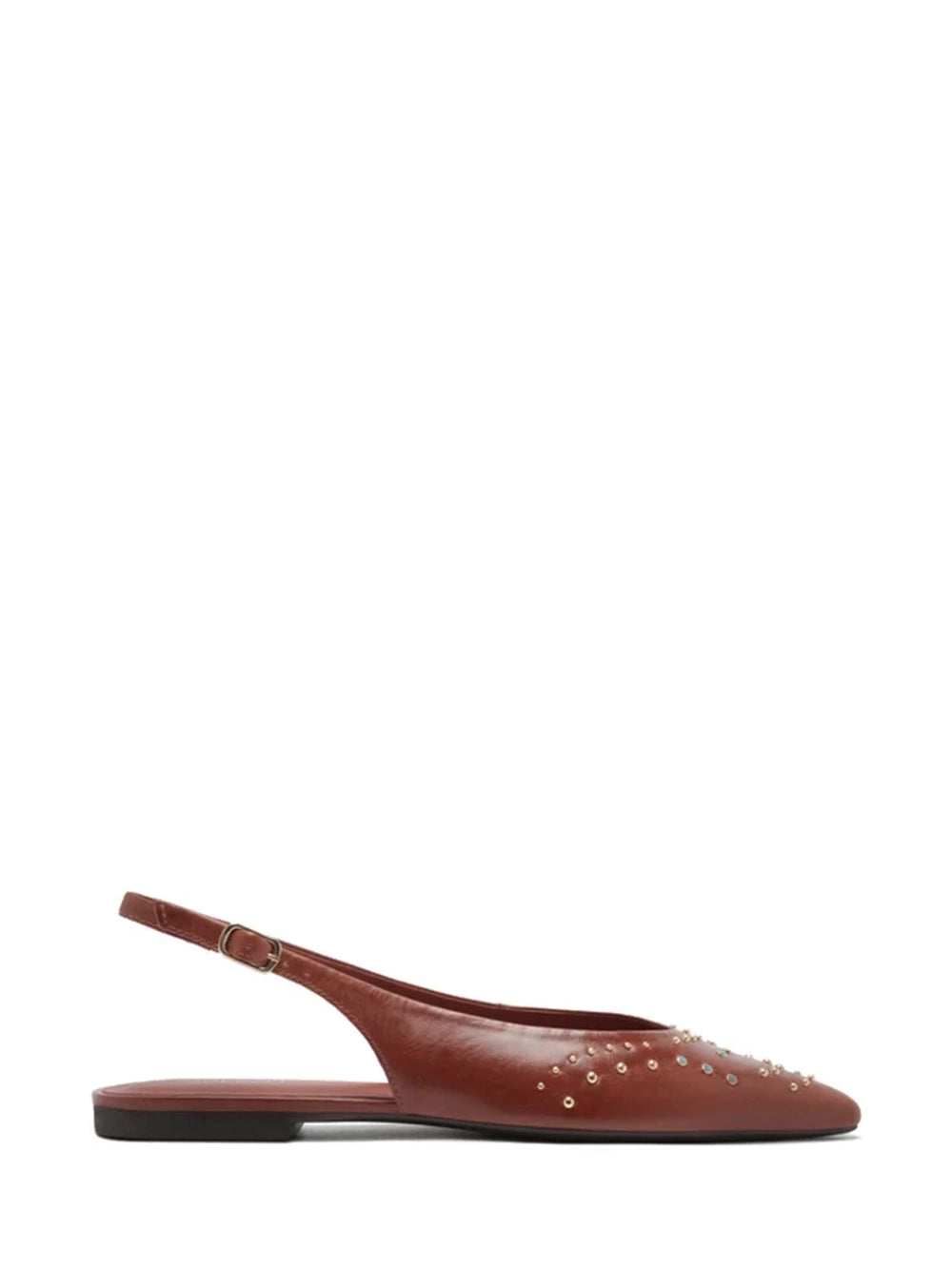 Sabrina in Pelle Arancio Slingback