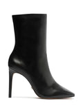 Stivaletto Nero Arezzo in Pelle e Tacco Alto Sottile