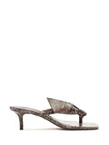 Sandalo Arezzo in Stampa Paisley Marrone