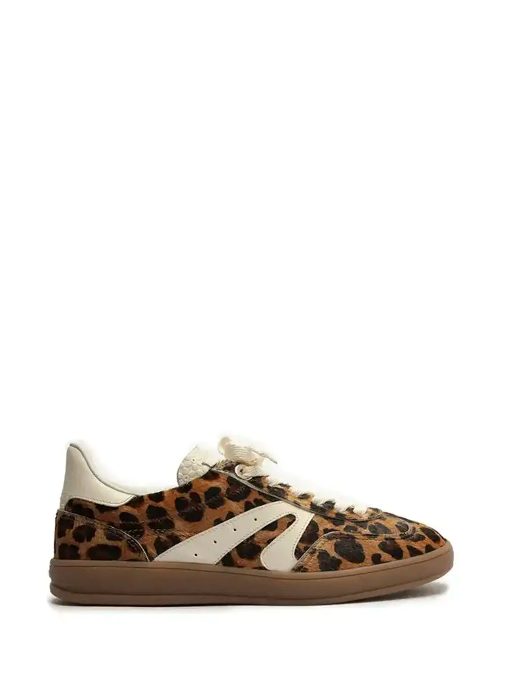 Sneakers con stampa leopardata