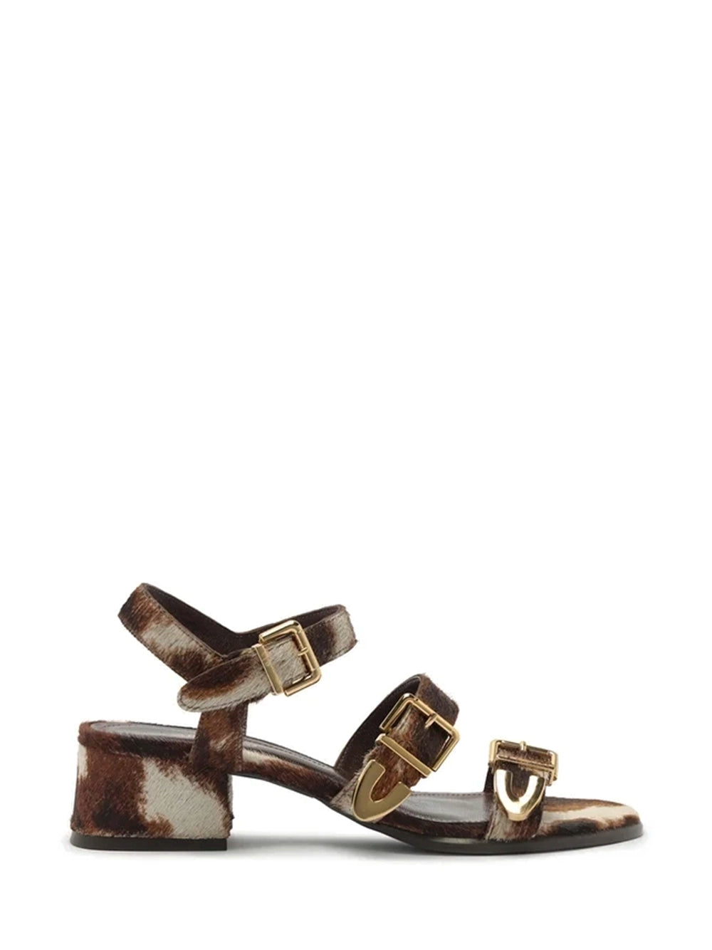 Sandali Animalier Mucca e Fasce