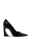 Scarpin Arezzo Preto em Pele