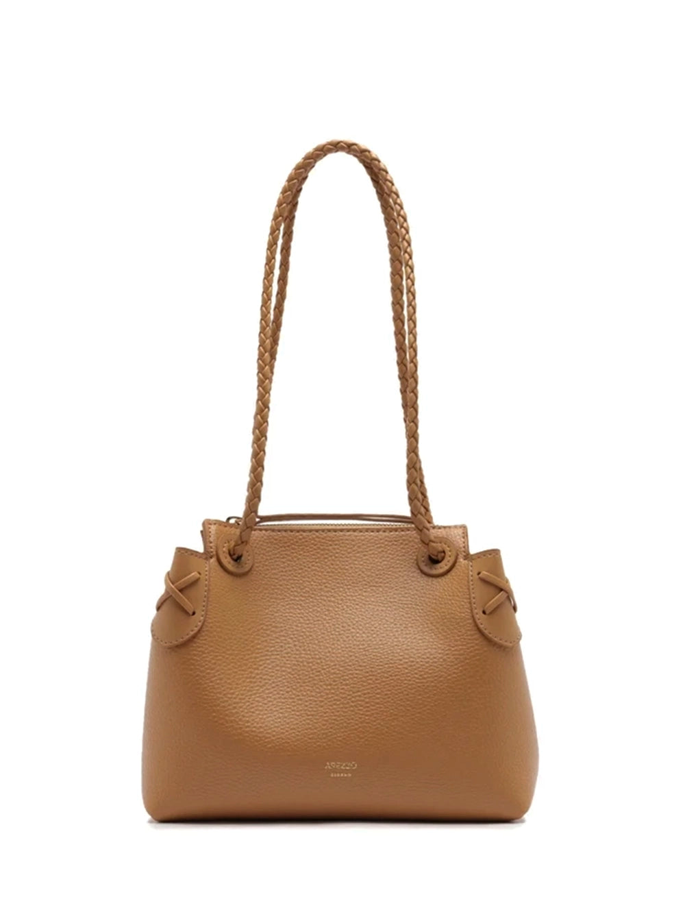 Borsa a Tracolla Media in Pelle Marrone