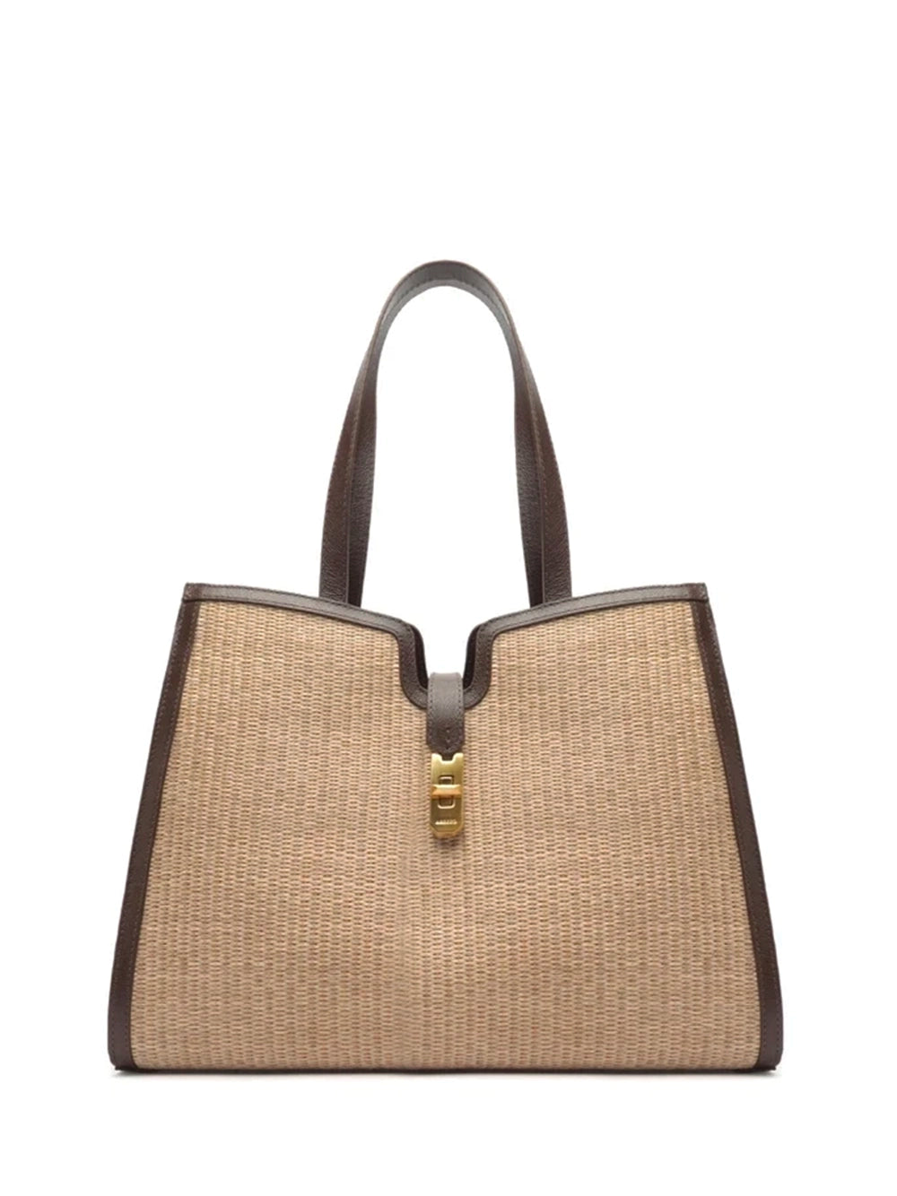 Borsa Shopper Grande in Paglia Naturale