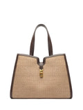 Borsa Shopper Grande in Paglia Naturale