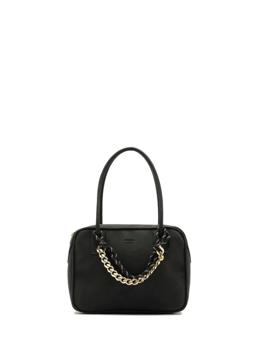 Black Nubuck Leather Crossbody Bag