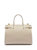 Borsa Tote Maxi in Pelle Bianca