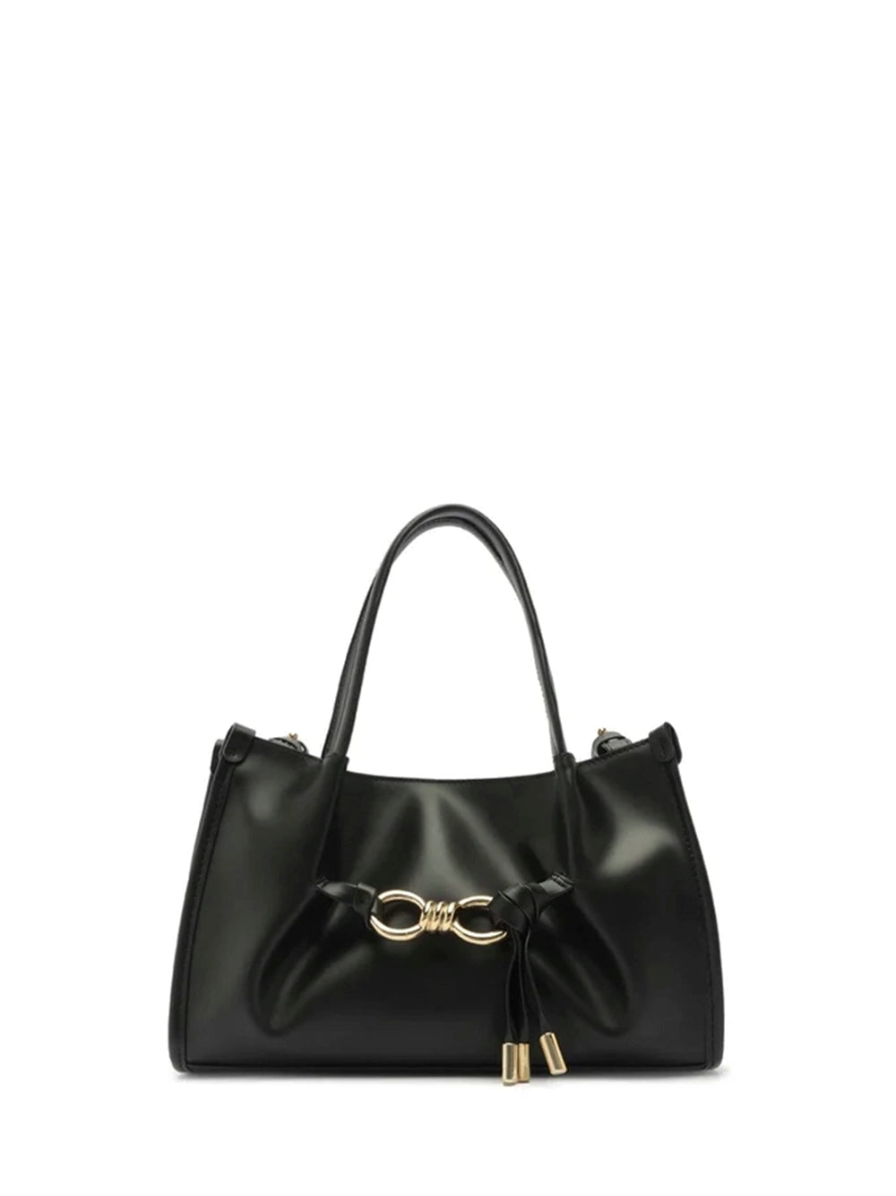 Borsa Tote Nera in Pelle