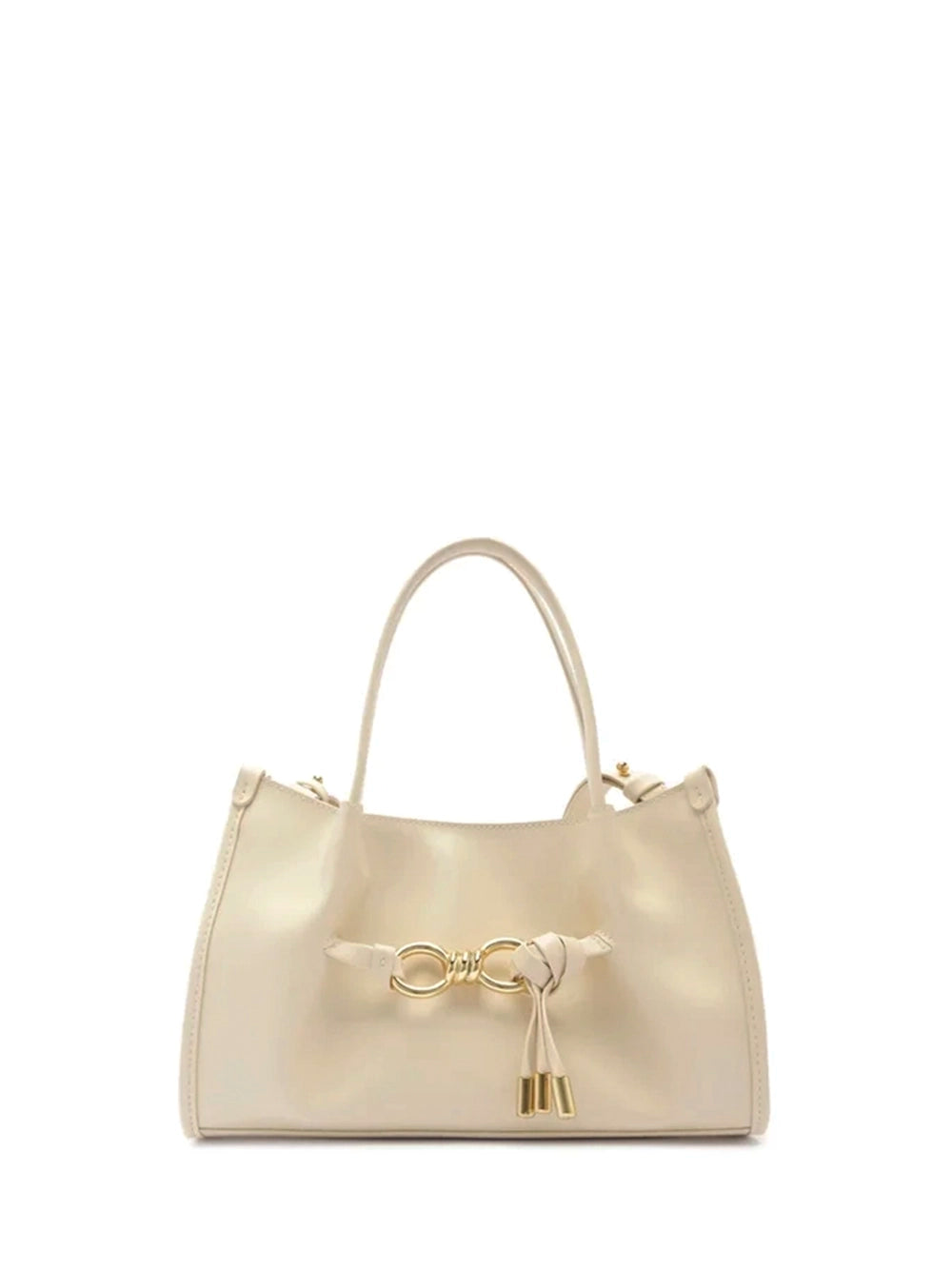Borsa Tote in Pelle Bianca