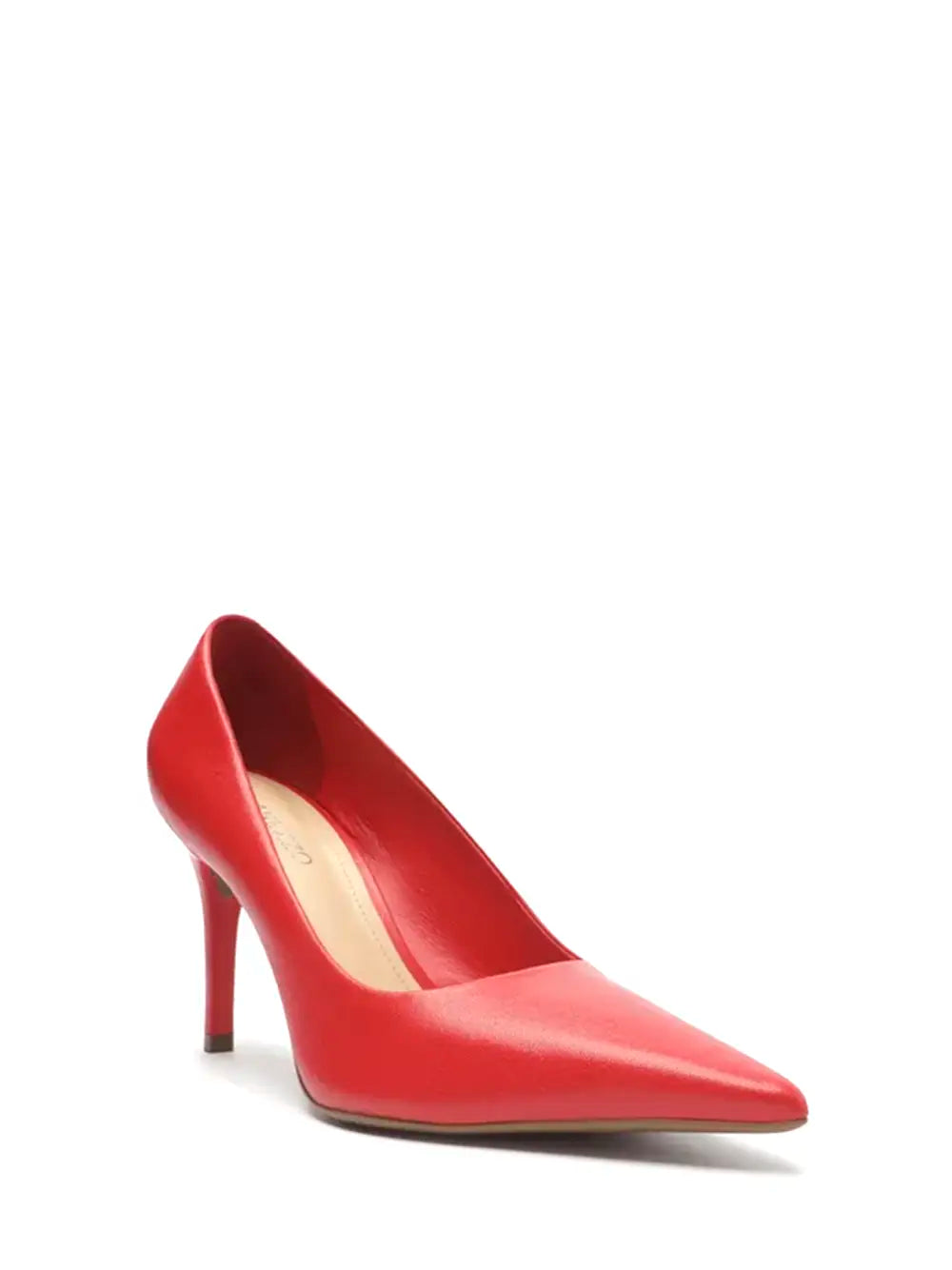 Décolleté Arezzo in pelle rossa