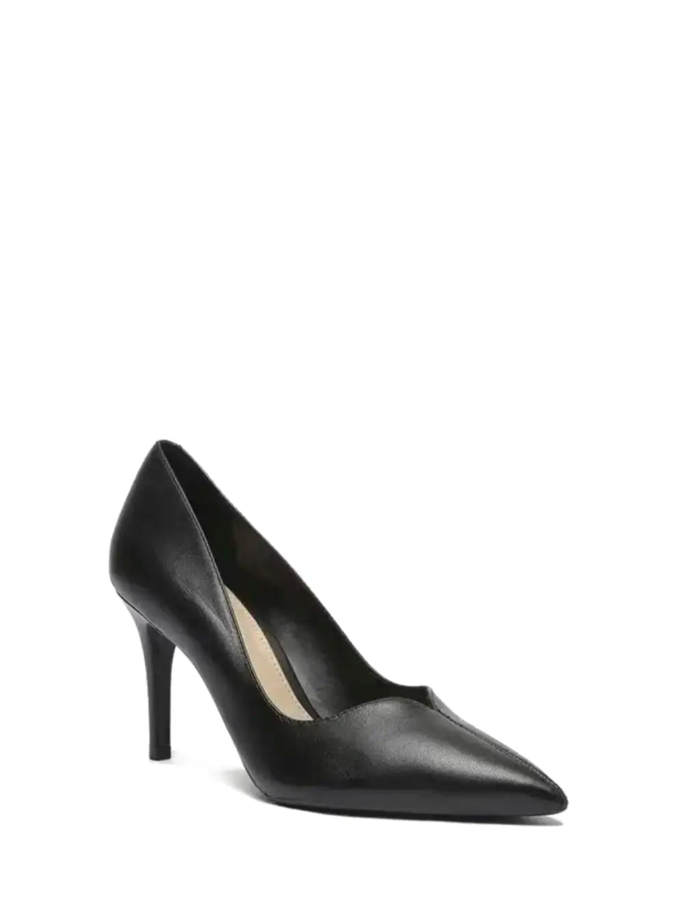 Scarpin Arezzo Preto em Pele