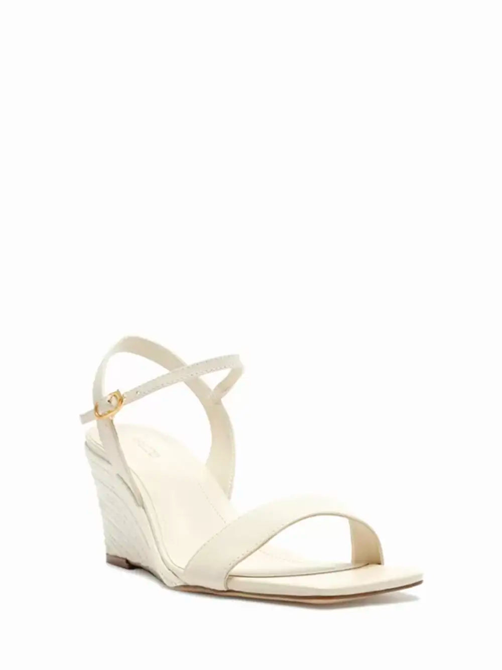 Sandalo Arezzo in Pelle Bianca con Fascia Unica