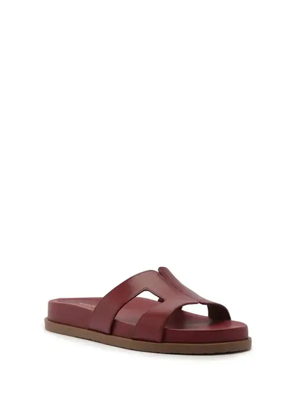 Sandali Arezzo in pelle rossa e listini