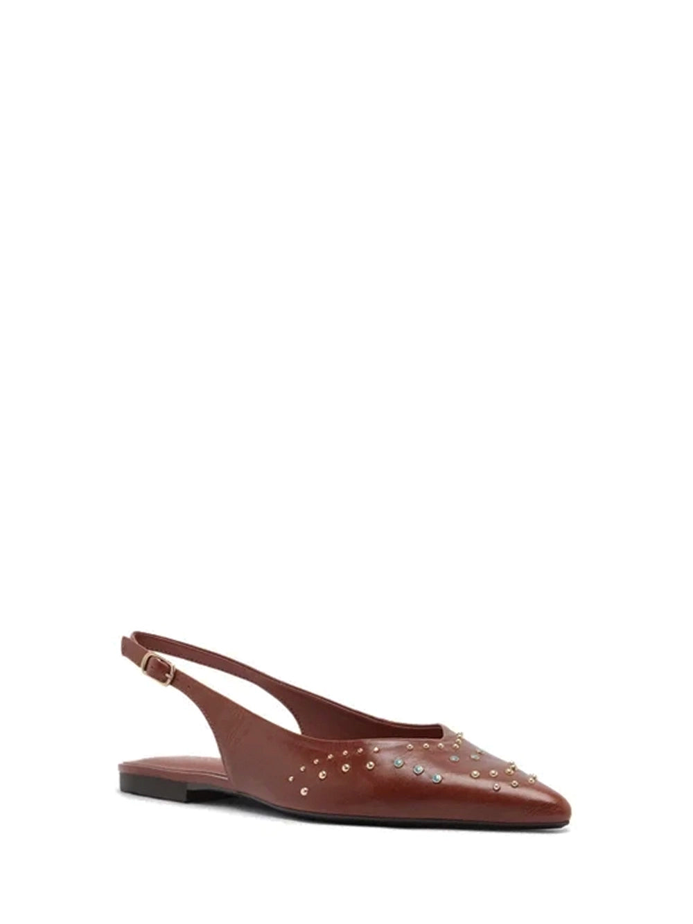 Sabrina in Pelle Arancio Slingback