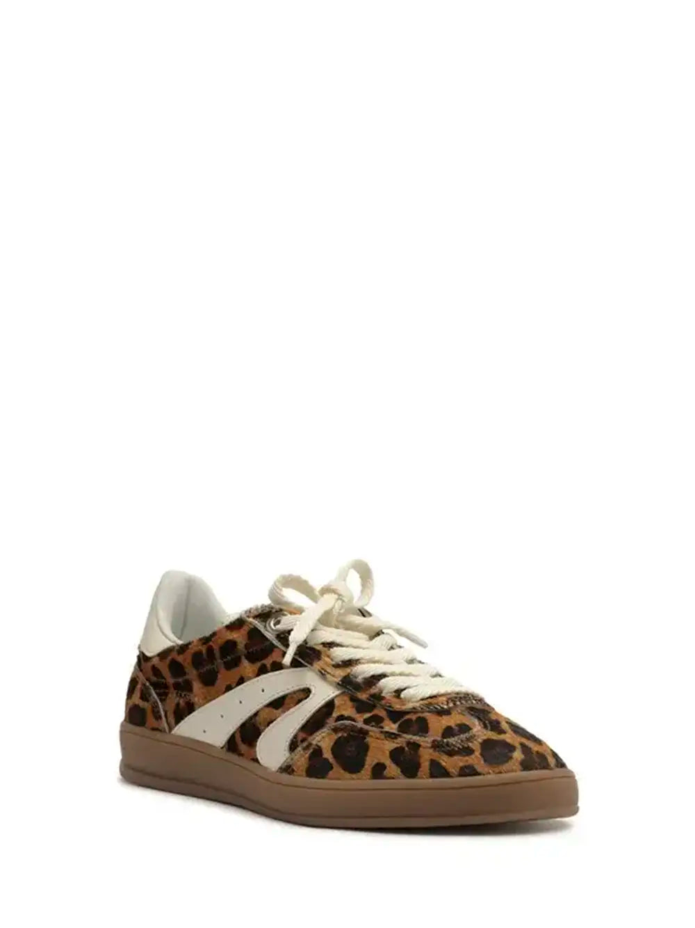 Sneakers con stampa leopardata