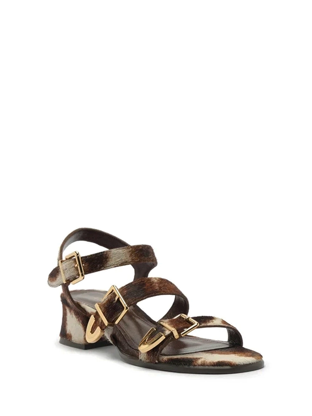 Sandali Animalier Mucca e Fasce