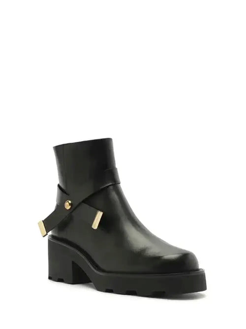 Stivale Nero in Pelle