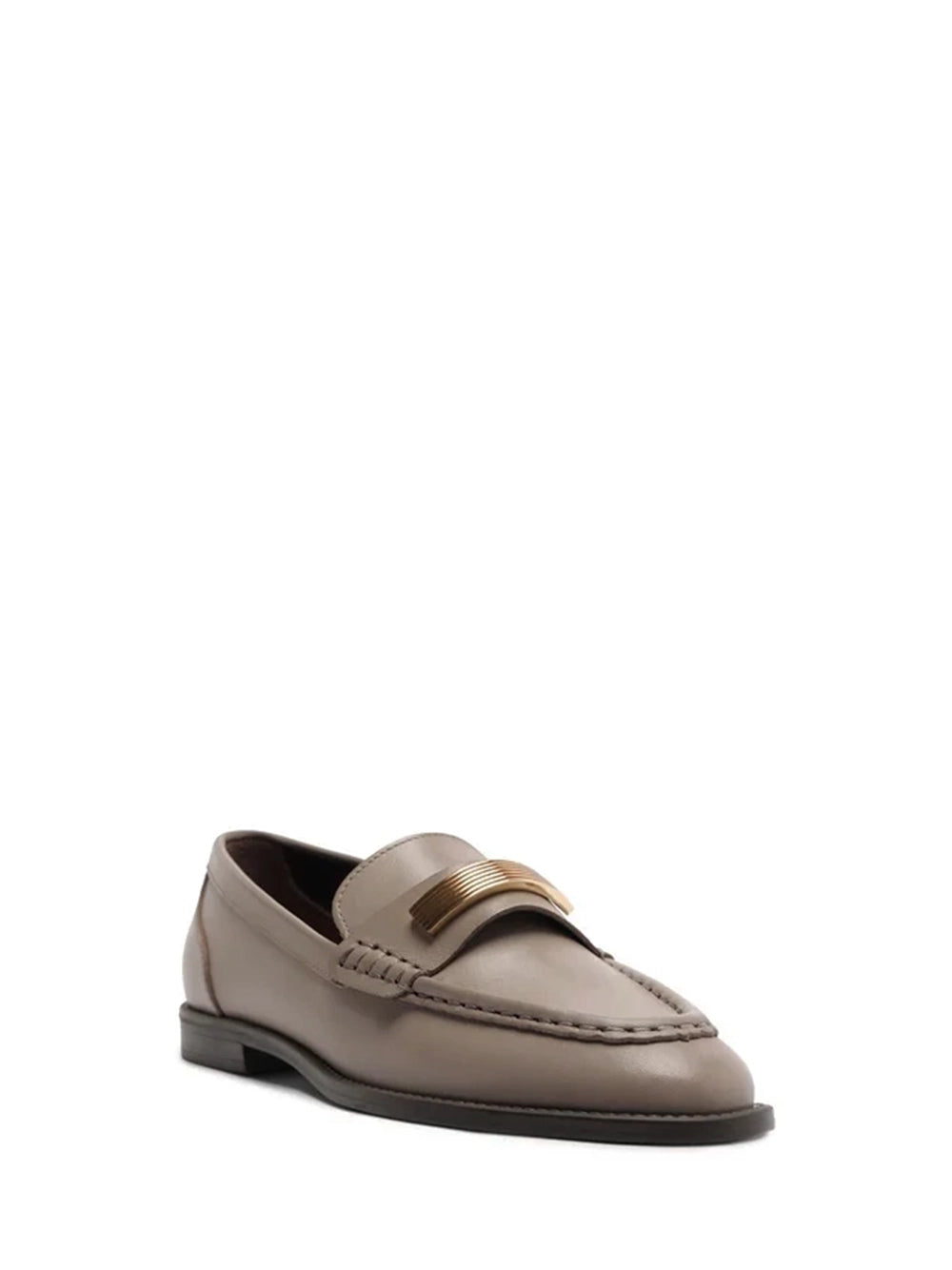 Loafer Arezzo em Camurça Cinza