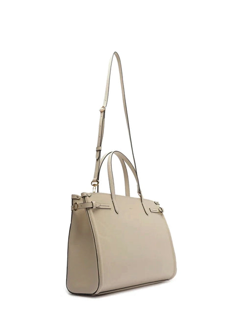 Mala Tote Maxi em Pele Branca