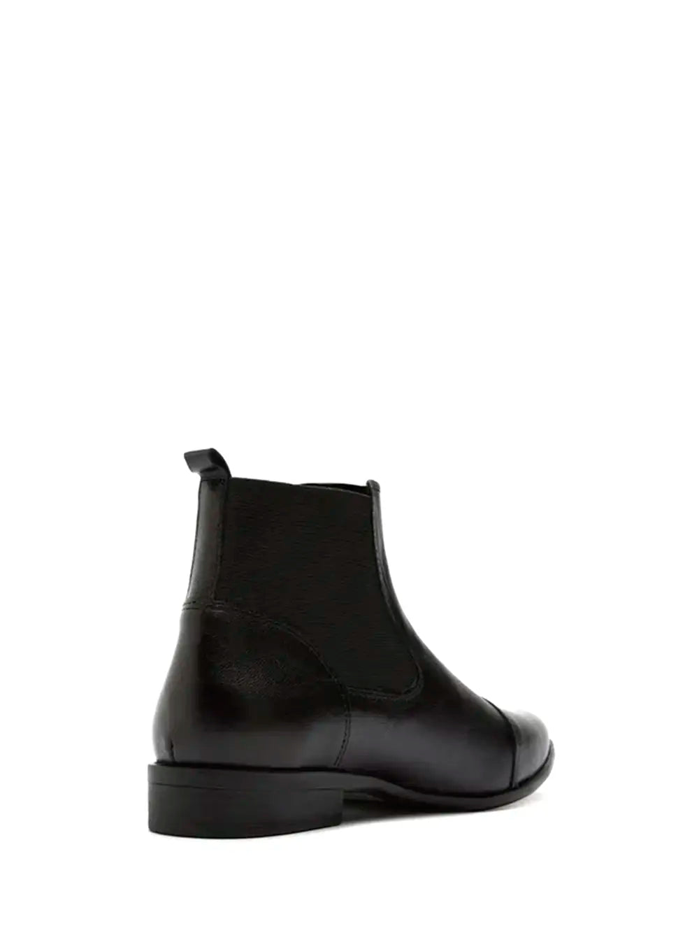 Arezzo Black Leather Chelsea Boot