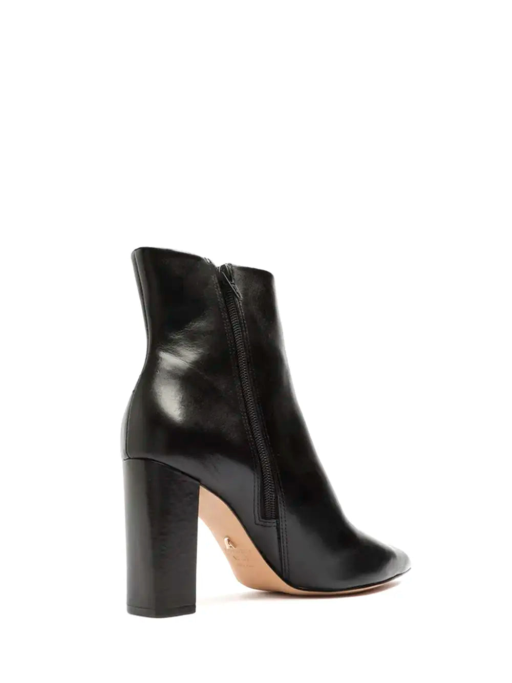 Stivaletto Nero Arezzo in Pelle con Punta Sottile