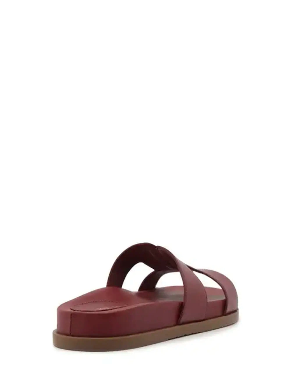 Sandali Arezzo in pelle rossa e listini