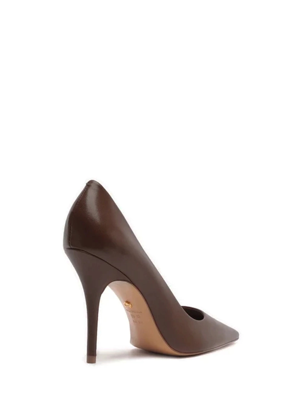 Scarpin Arezzo em Pele Castanha