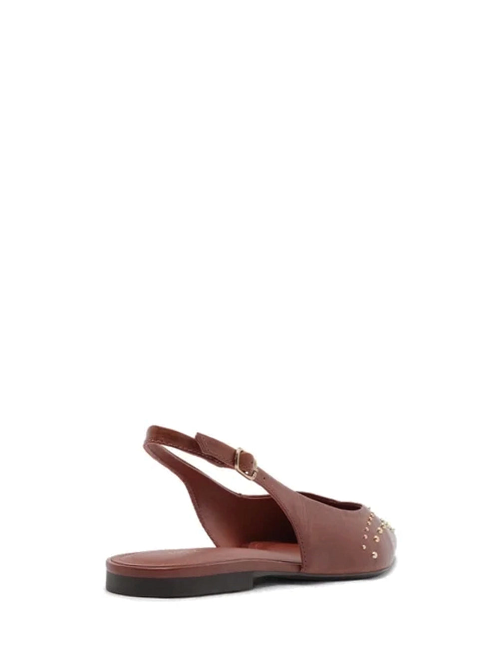 Sabrina in Pelle Arancio Slingback