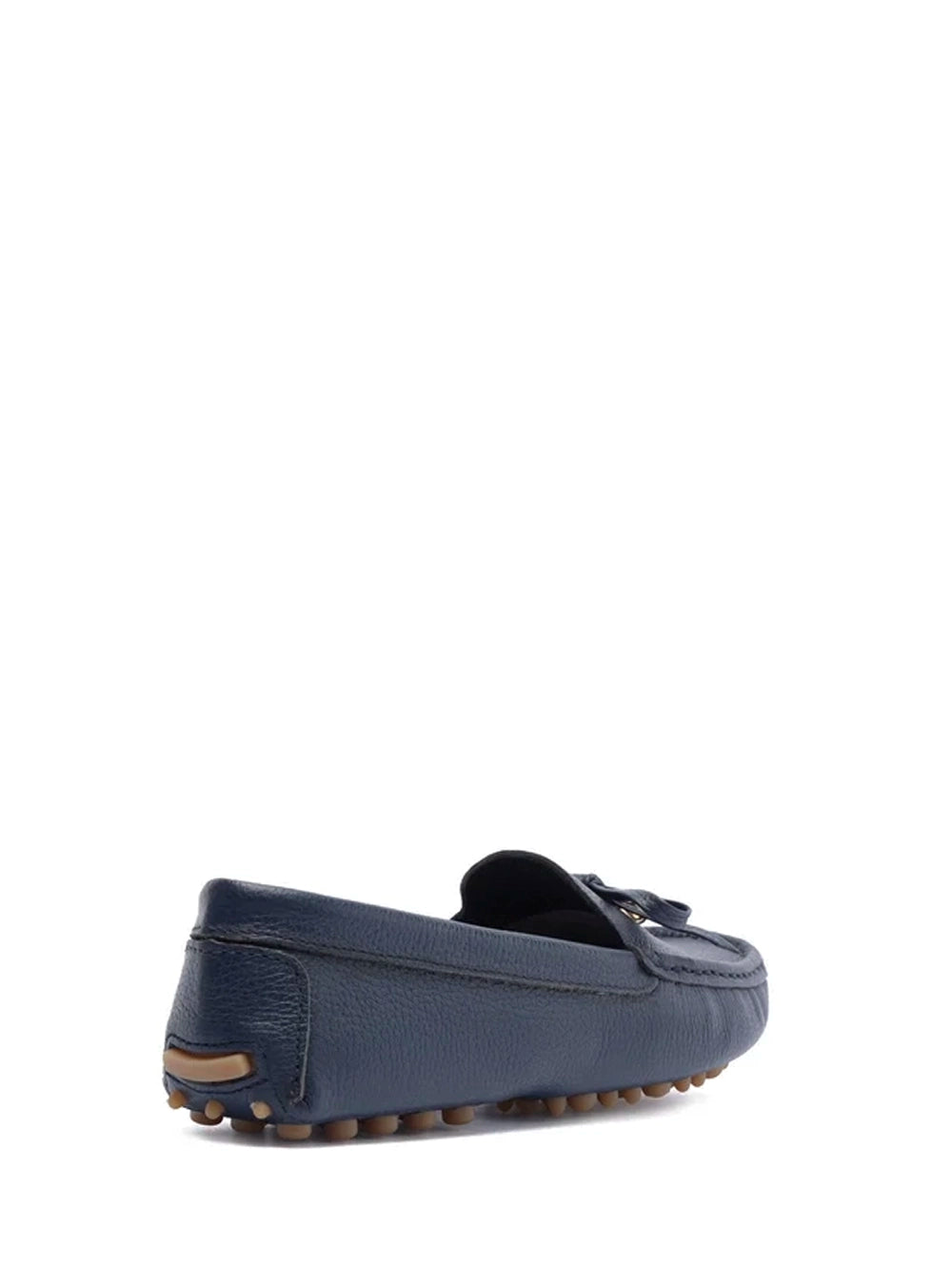 Mocassino in Pelle Blu