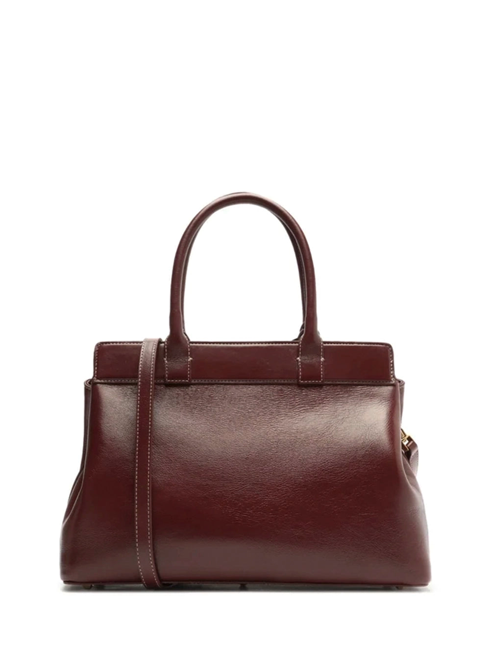 Borsa Tote Maxi in Pelle Rossa