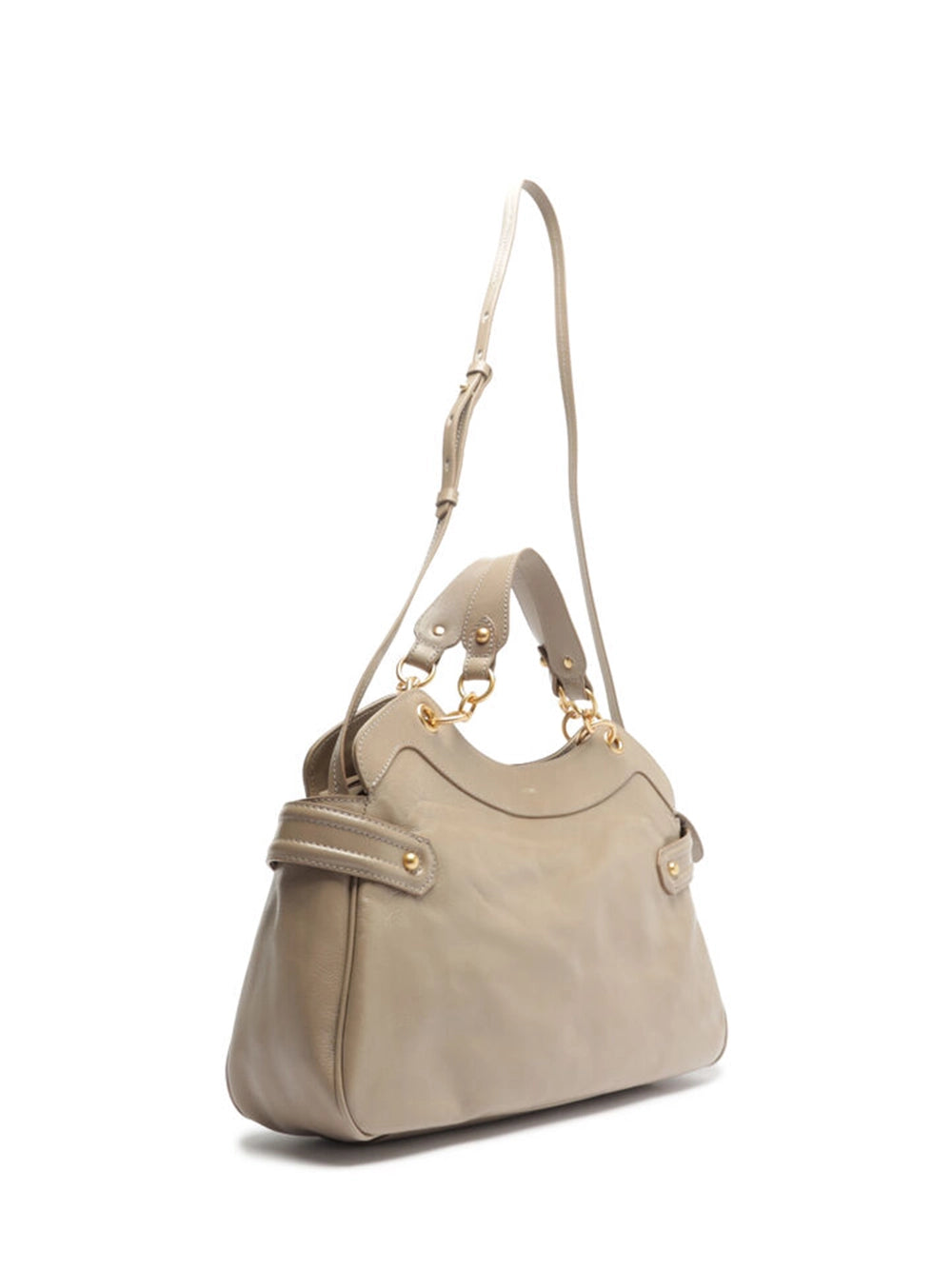 Mala Tote Arezzo em Pele Beige