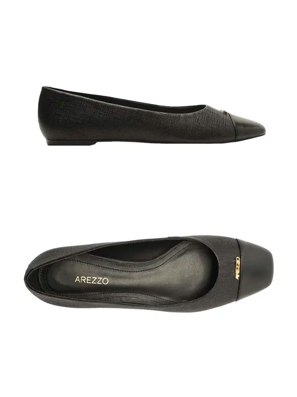 Sabrina Arezzo Nera in Pelle