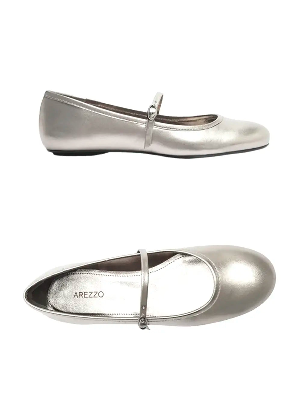 Sabrina Arezzo in Pelle Argento