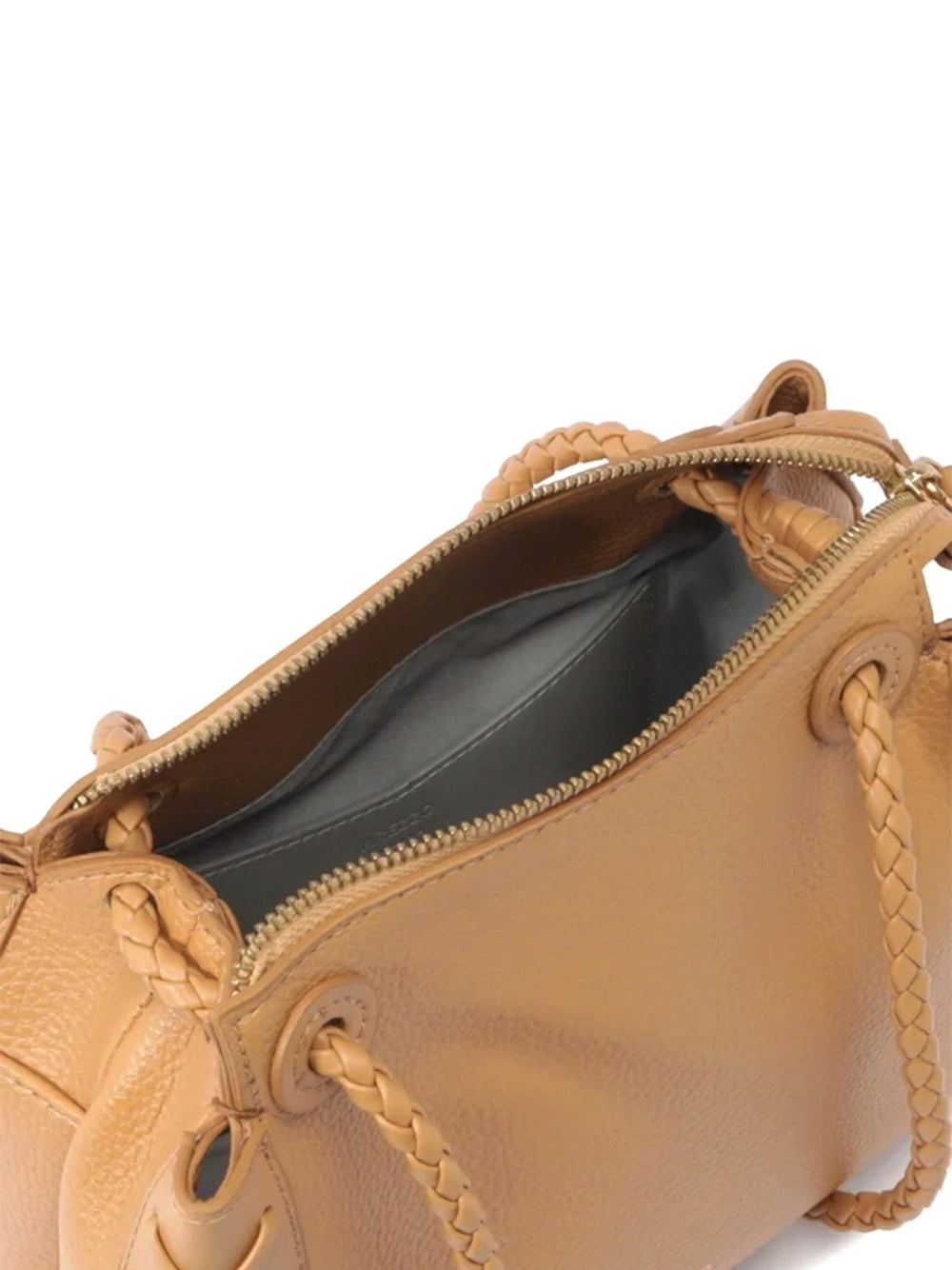 Borsa a Tracolla Media in Pelle Marrone